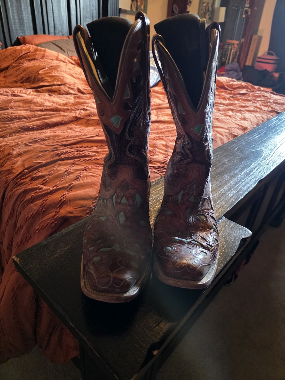 Corral Brand Western Embroidered Women’s Cowboy Boots